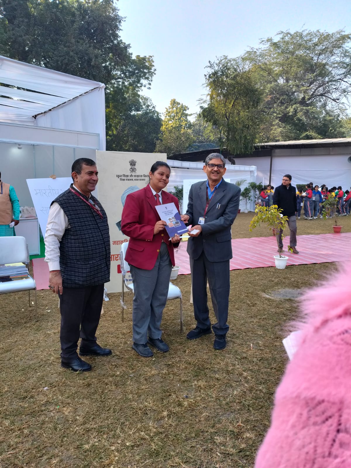 Mayoor School Students Shine at Bhartiya Bhasha Utsav 2025